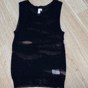 SI-IAE Crochet top Xs